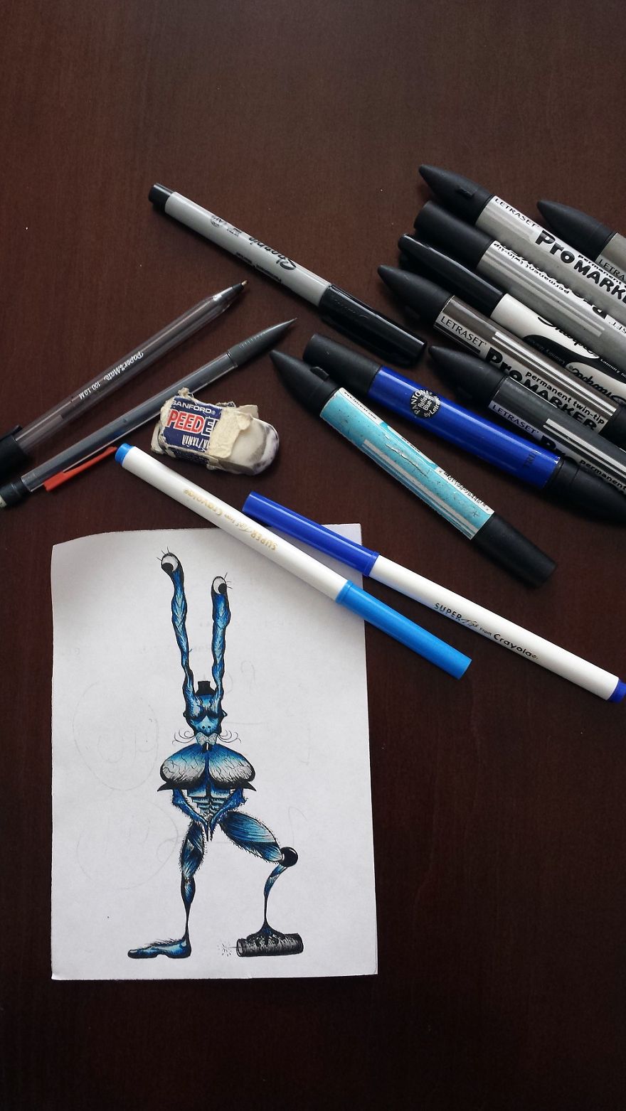 I Suffer From Anxiety And Nightmares, Drawing Monsters From My Dreams Helps Me Escape Them