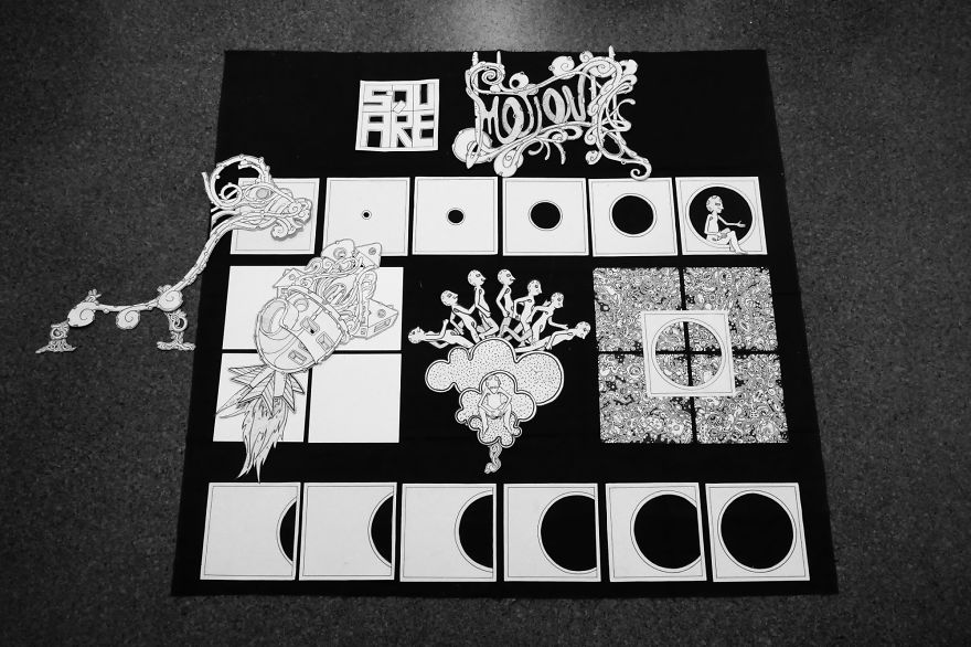 Watch These Four Simple Squares Come To Life Watch These Four Simple Squares Come To Life