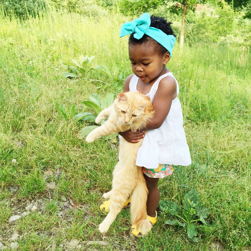 Libby And Elsa: The Adorable Relationship Between A Toddler And Her Kitty Libby And Elsa: The Adorable Relationship Between A Toddler And Her Kitty