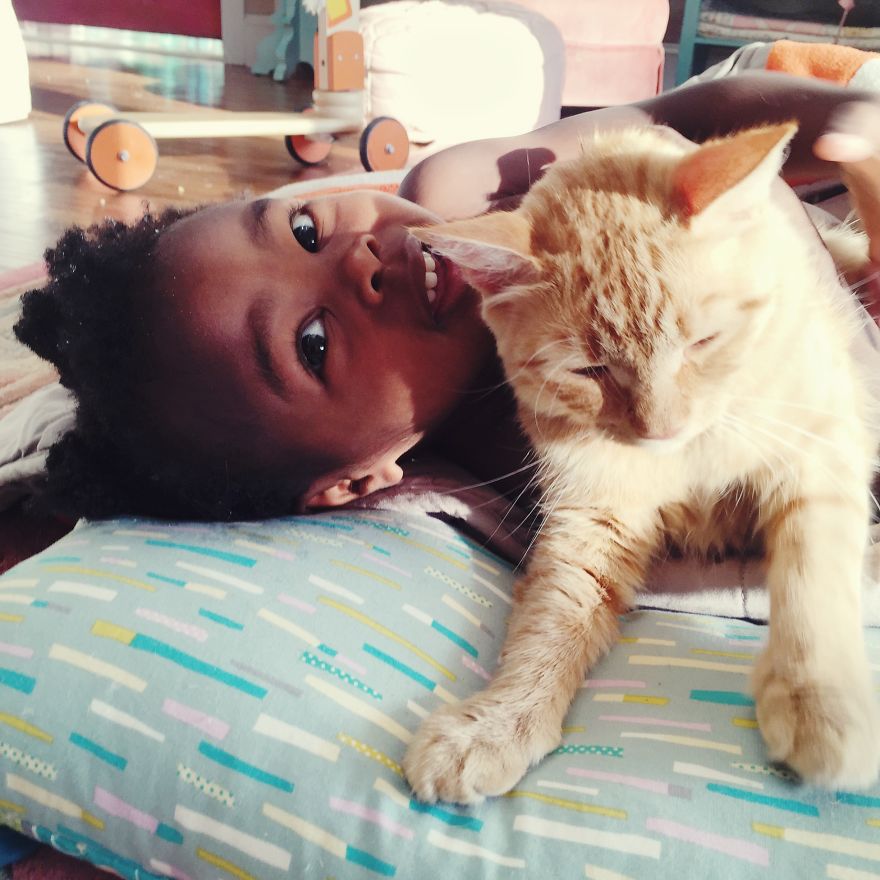 Libby And Elsa: The Adorable Relationship Between A Toddler And Her Kitty Libby And Elsa: The Adorable Relationship Between A Toddler And Her Kitty