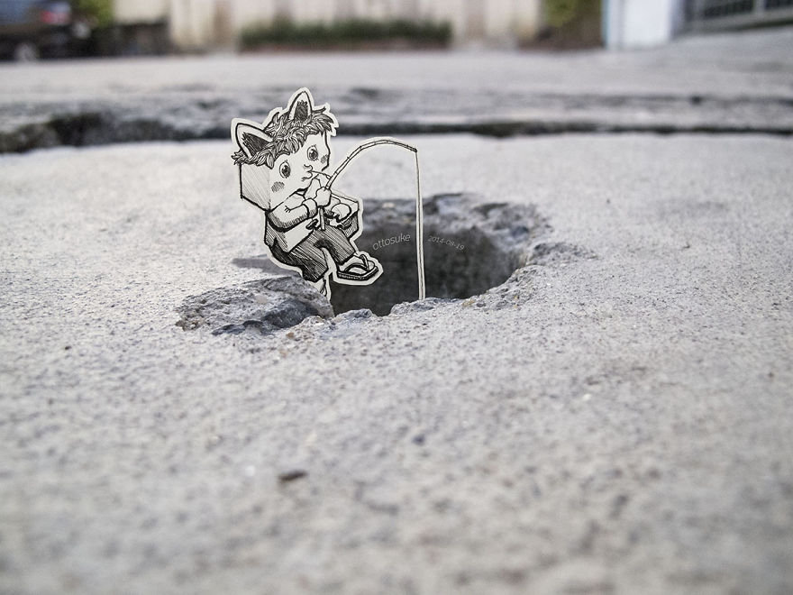 I Add Doodles To Photos To Make The World More Fun