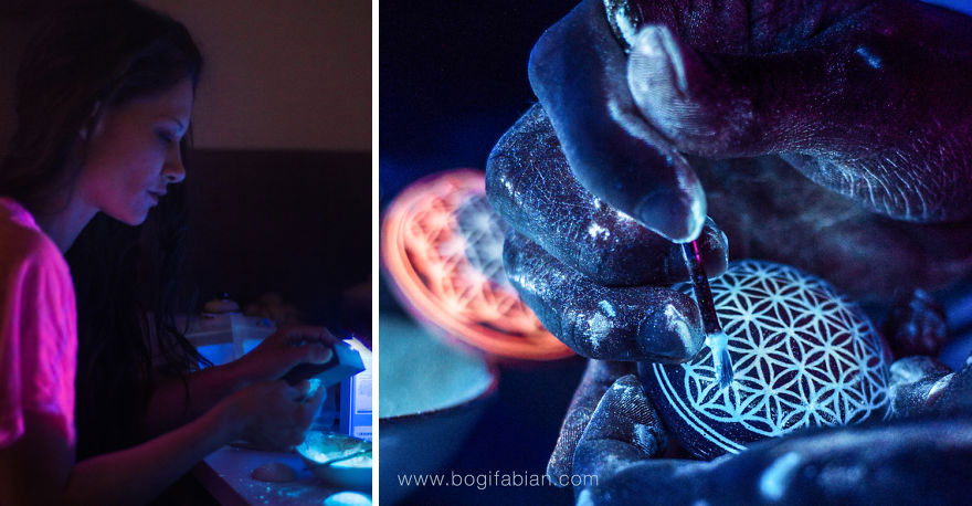 Glowing-In-Dark Ceramics Created By Hungarian Artist Bogi Fabian