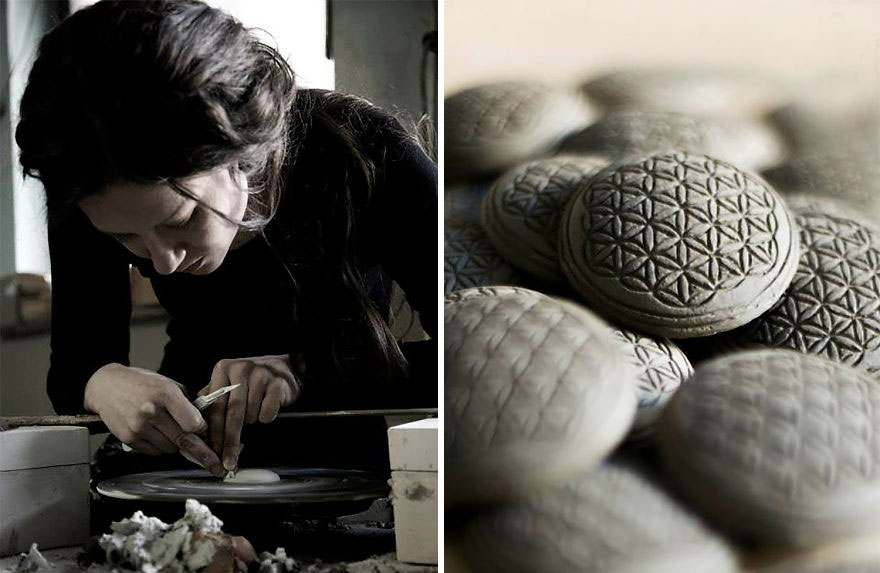 Glowing-In-Dark Ceramics Created By Hungarian Artist Bogi Fabian