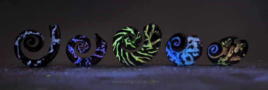 Glowing-In-Dark Ceramics Created By Hungarian Artist Bogi Fabian