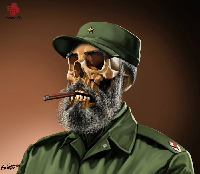 Just Leaders: Creepy Illustrations Of Notorious Leaders By Gunduz Agayev