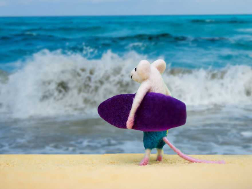 Italian Artist Francesca Creates Fun World For Her Cute Handmade Animals Italian Artist Francesca Creates Fun World For Her Cute Handmade Animals