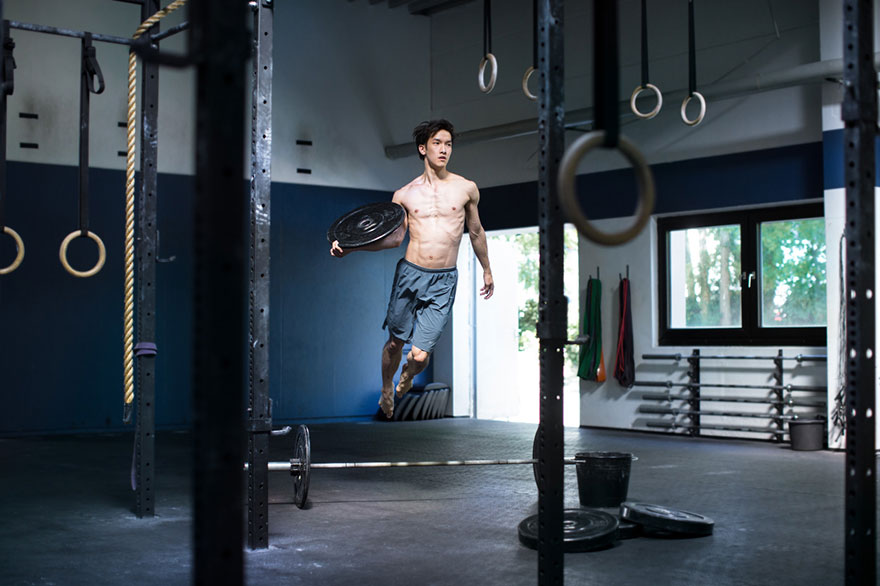 Ballet Dancer Masters Taking Self-Portraits While Floating In Mid-Air