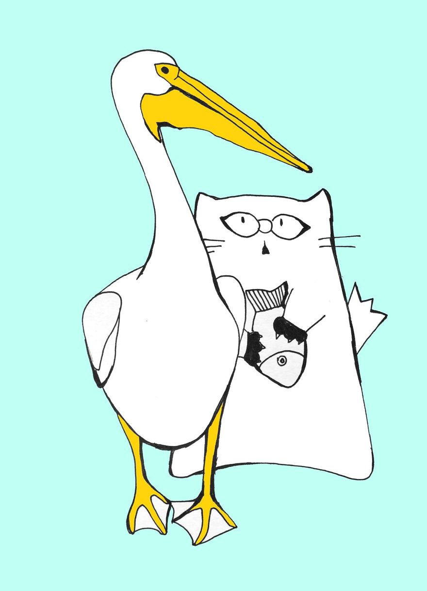 My Imaginary Cat Takes Selfies, Makes Salads, And Mass Protests