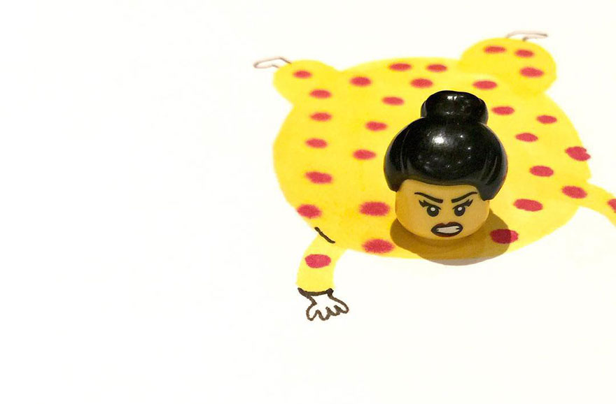 My Mate And His Son Make These Wicked Images By Drawing Bodies To Lego Heads My Mate And His Son Make These Wicked Images By Drawing Bodies To Lego Heads