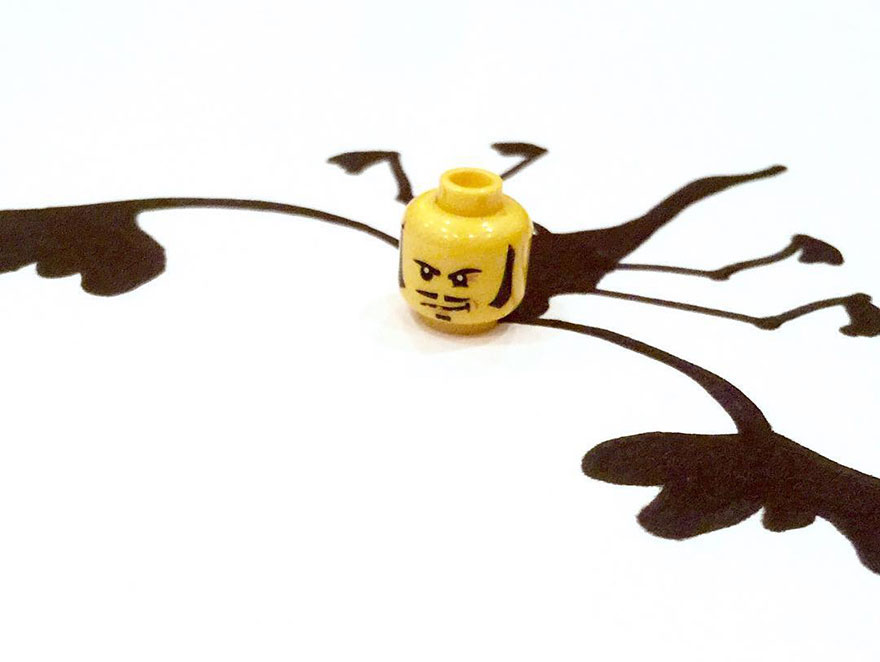 My Mate And His Son Make These Wicked Images By Drawing Bodies To Lego Heads