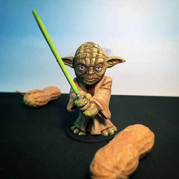 No Peanut Is Safe From Becoming My Artwork