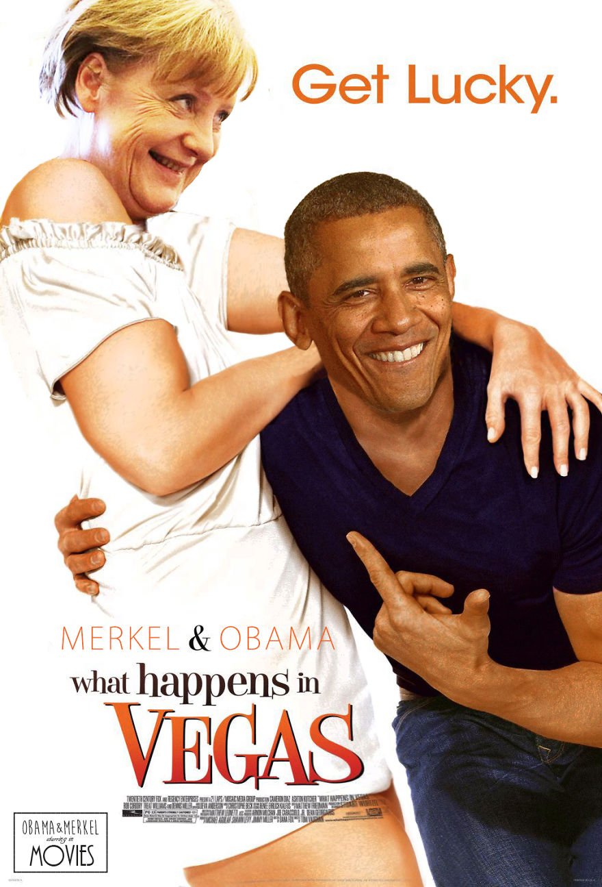 Obama, Merkel, And Putin As Leading Actors In Famous Movies