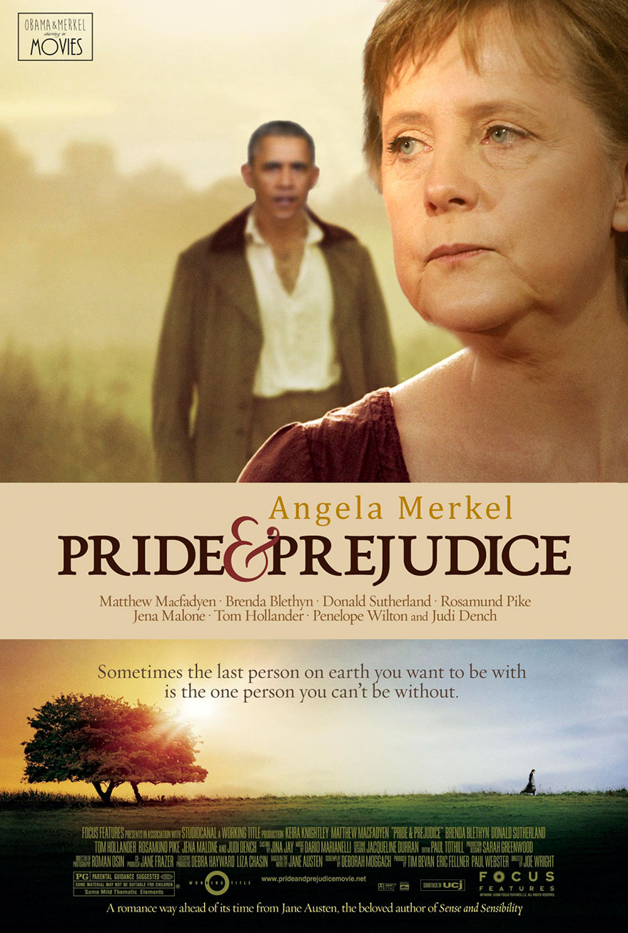 Obama, Merkel, And Putin As Leading Actors In Famous Movies Obama, Merkel, And Putin As Leading Actors In Famous Movies