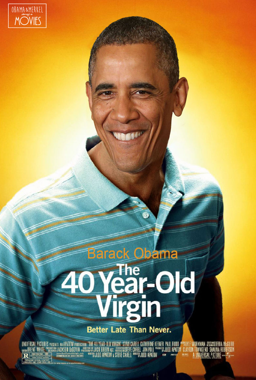 Obama, Merkel, And Putin As Leading Actors In Famous Movies Obama, Merkel, And Putin As Leading Actors In Famous Movies