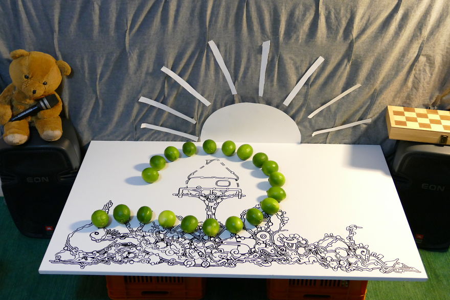 100+ Hours In 3 Minutes: A Time-lapse Video Of My Huge Marker Drawing 100+ Hours In 3 Minutes: A Time-lapse Video Of My Huge Marker Drawing