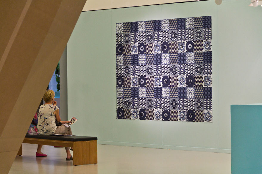 I Hand Cut Thousands Of Paper Strips To Make Paper Carpets I Hand Cut Thousands Of Paper Strips To Make Paper Carpets