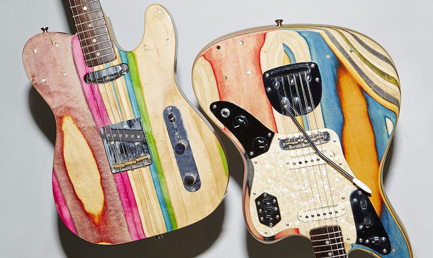I Turn Broken Skateboards Into Electric Guitars I Turn Broken Skateboards Into Electric Guitars