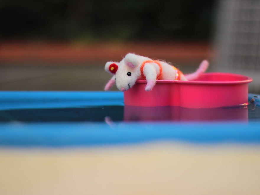 Italian Artist Francesca Creates Fun World For Her Cute Handmade Animals Italian Artist Francesca Creates Fun World For Her Cute Handmade Animals