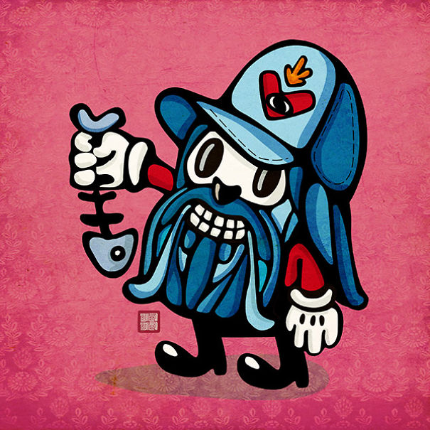 D&iacute;a De Muertos: My Fun Skull Illustrations