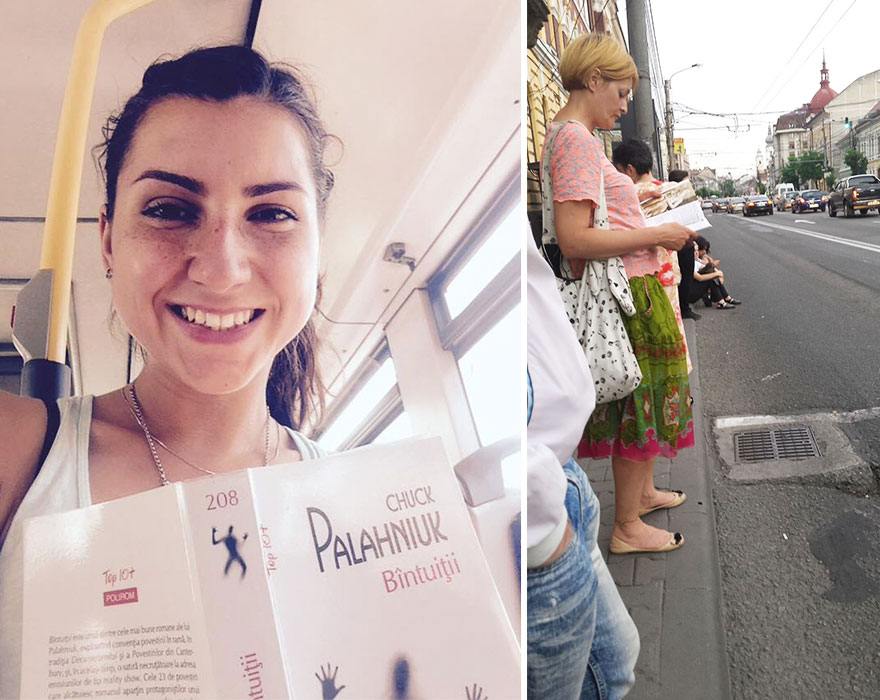 Romanian City Gives Free Bus Rides To Passengers Who Read Books Inside Romanian City Gives Free Bus Rides To Passengers Who Read Books Inside