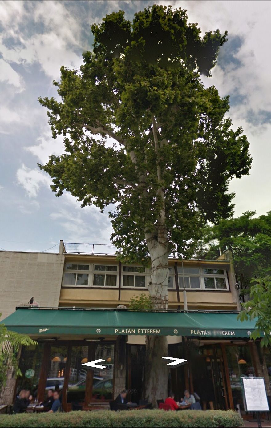 Restaurant 'plane', Budapest, Hungary