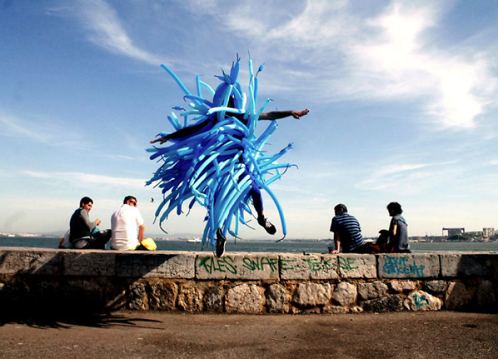 Unexpected Sea Creature Walks Into The City Of Lisbon