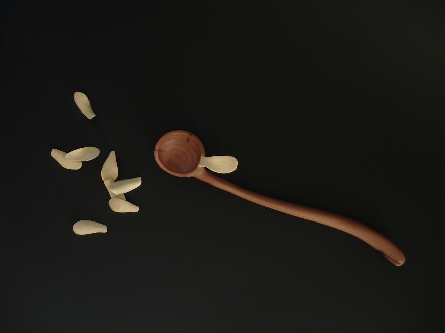 Spoontaneous: I Carve Wooden Spoons Into Fun Sculptures Spoontaneous: I Carve Wooden Spoons Into Fun Sculptures