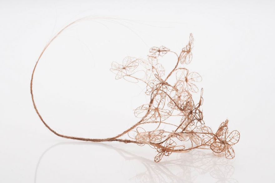 I Make Leaves Out Of Human Hair