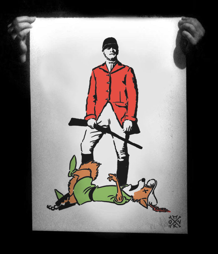 What If Your Favorite Disney Character Was Killed By Hunters?