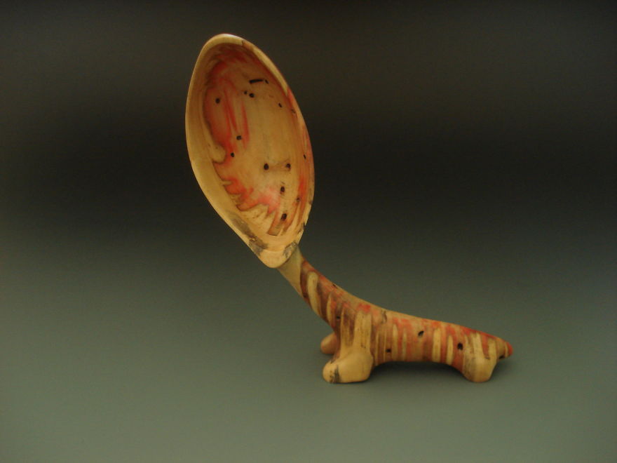 Spoontaneous: I Carve Wooden Spoons Into Fun Sculptures Spoontaneous: I Carve Wooden Spoons Into Fun Sculptures