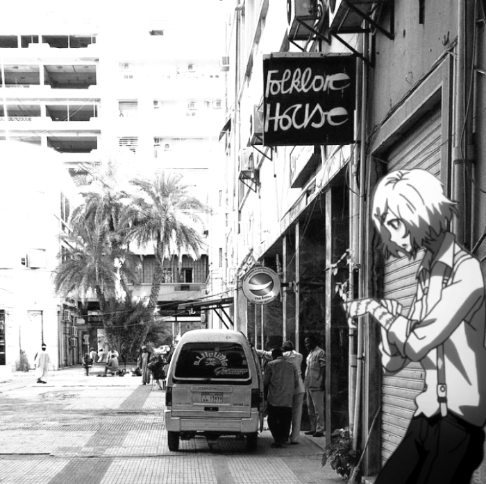 Japanese Anime Everyday's Life In Sudan.