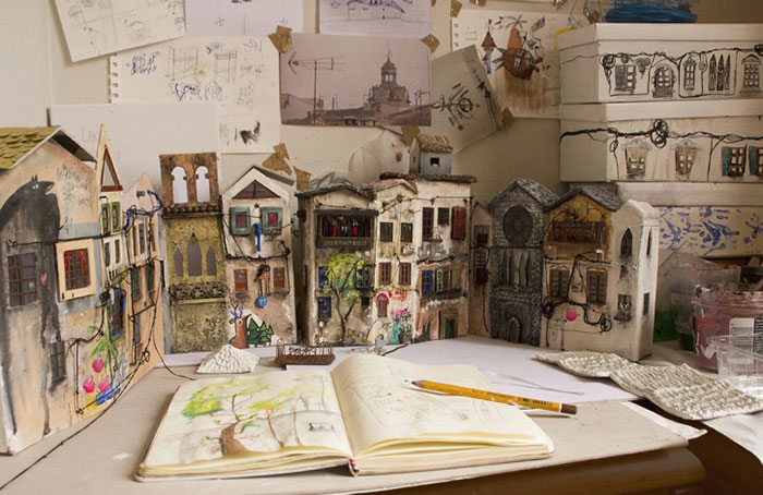 Artist Makes Surreal Houses From Trash She Finds On The Street Artist Makes Surreal Houses From Trash She Finds On The Street