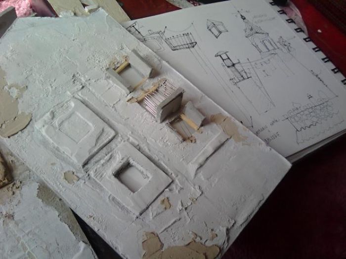 Artist Makes Surreal Houses From Trash She Finds On The Street