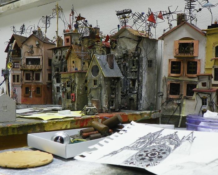 Artist Makes Surreal Houses From Trash She Finds On The Street