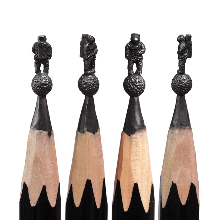 I Turn Pencils Into Miniature Pop-Culture Sculptures I Turn Pencils Into Miniature Pop-Culture Sculptures