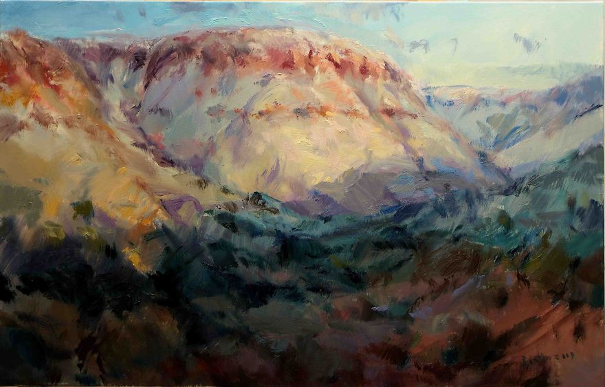 Australia's Beauty In Oil Paintings