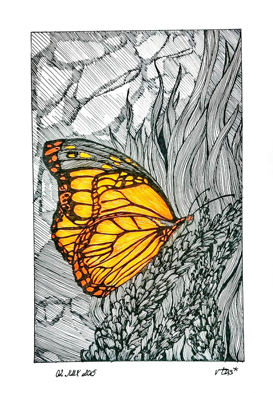 The Power Of Simple Lines: Intricate Drawings By Self-taught Lithuanian Artist The Power Of Simple Lines: Intricate Drawings By Self-taught Lithuanian Artist