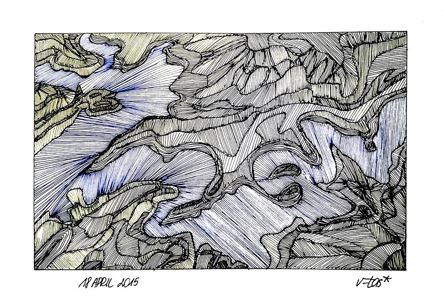 The Power Of Simple Lines: Intricate Drawings By Self-taught Lithuanian Artist The Power Of Simple Lines: Intricate Drawings By Self-taught Lithuanian Artist