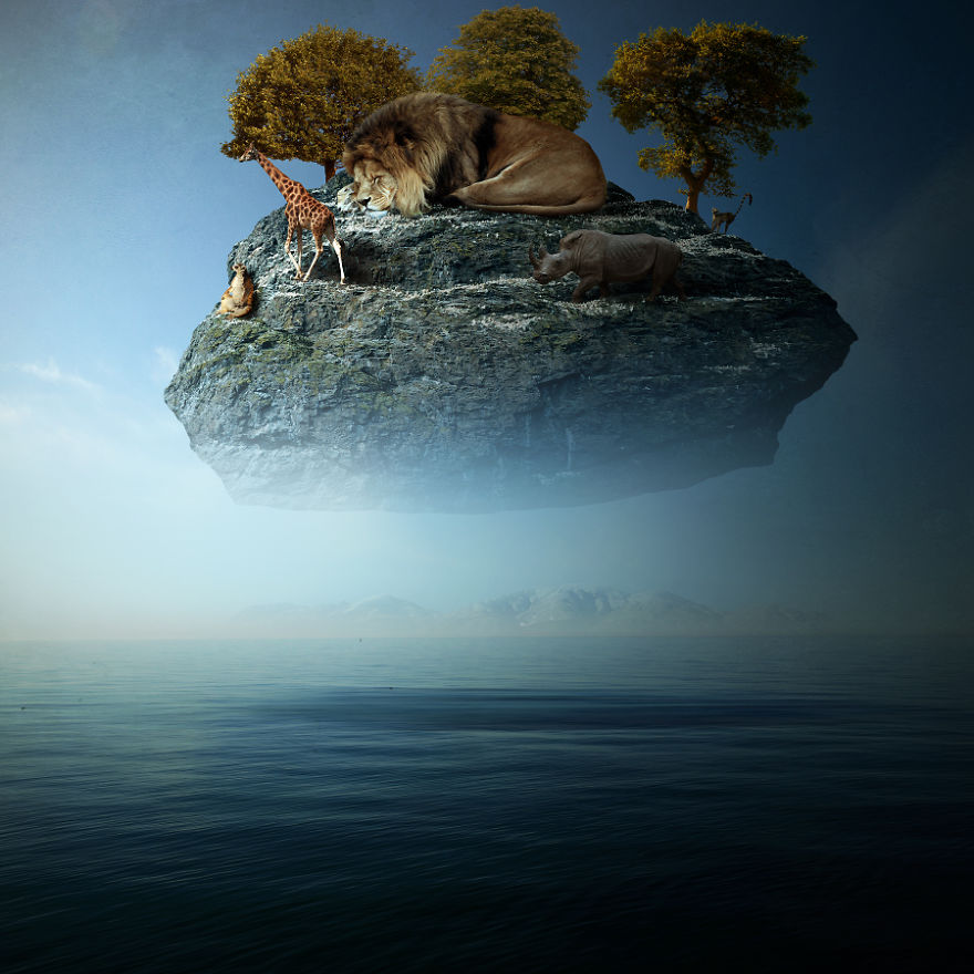 I Create Surreal Worlds For Animals To Live In Without Cruelty