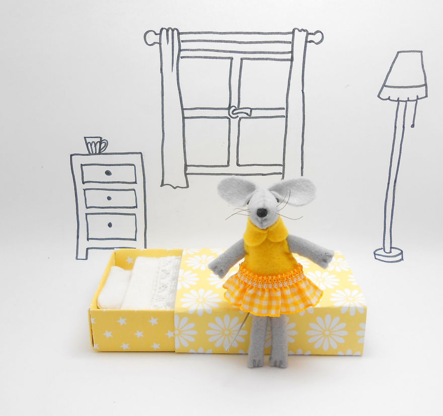 I Make Cute Stuffed Mice From Wool I Make Cute Stuffed Mice From Wool