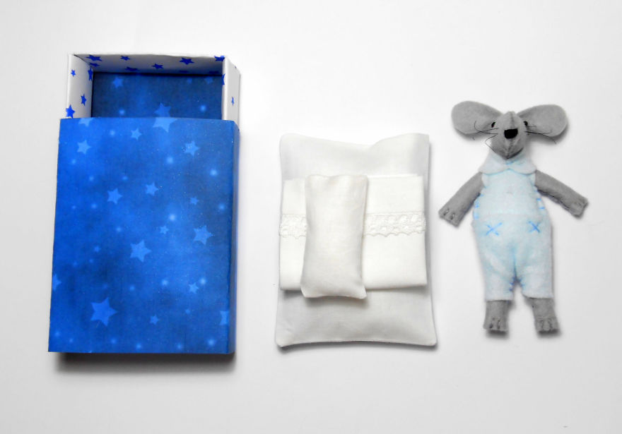 I Make Cute Stuffed Mice From Wool I Make Cute Stuffed Mice From Wool