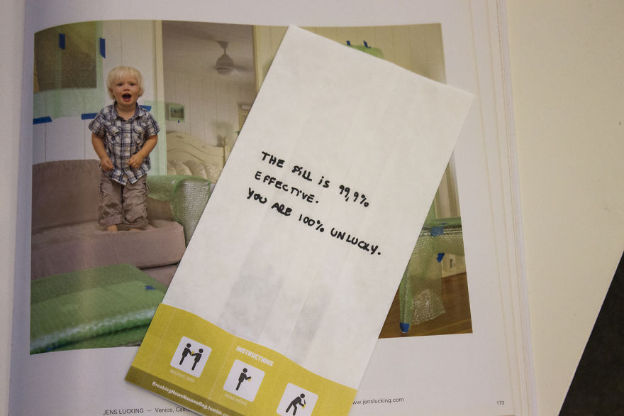 We Figured Out That Nausea Bags Are The Best Way To Deliver News