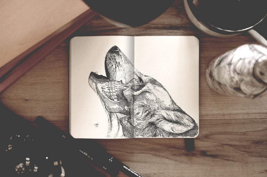 Surreal Creatures Bloom And Burst Across My Sketchbook Surreal Creatures Bloom And Burst Across My Sketchbook