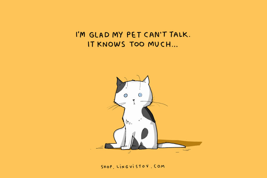 15 Illustrated Truths About Cats 15 Illustrated Truths About Cats