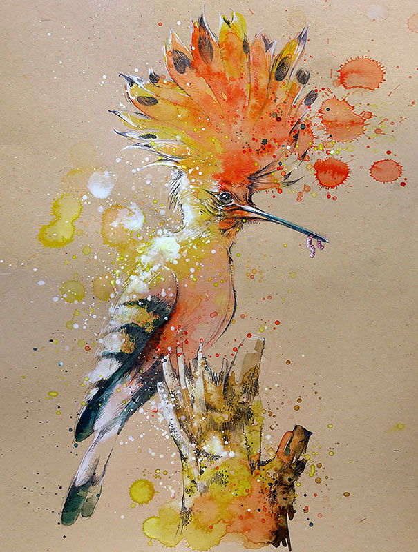 colorful-animal-watercolor-paintings-tilen-ti-13 colorful-animal-watercolor-paintings-tilen-ti-13