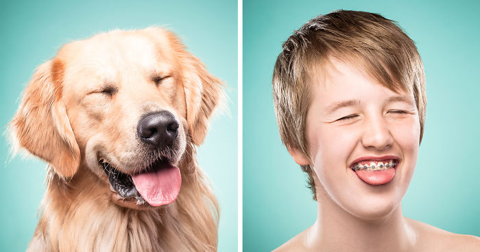 Like Owner, Like Dog: I Capture Dog Owners Mimicking Their Best Friends