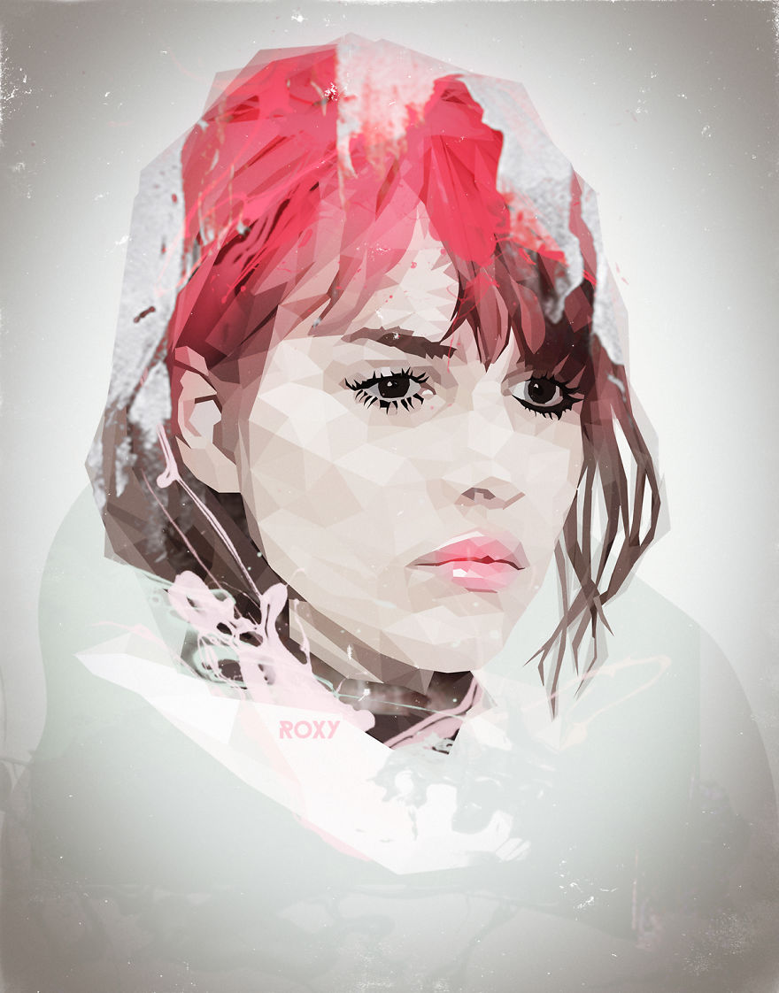 I Digitally Draw Portraits Of Celebrities And Movie Stars