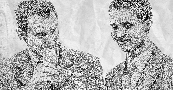 A Word Art Memorial Of A Loving Gay Couple And Their Tragic Fate