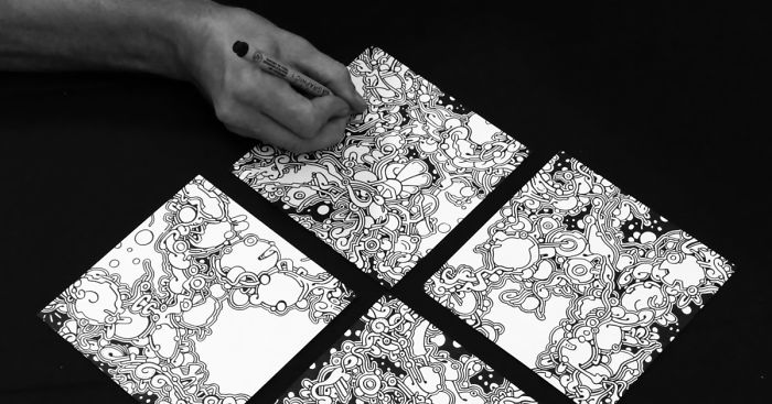 Watch These Four Simple Squares Come To Life