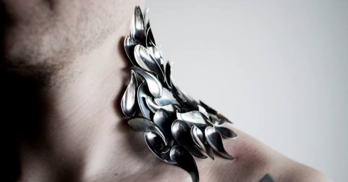 Finnish Designer Turns Old Silwerware Into Stunning Jewellery
